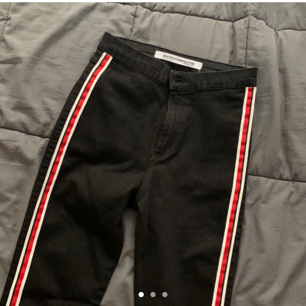 Zara Trafaluc Jeans with Side Stripe